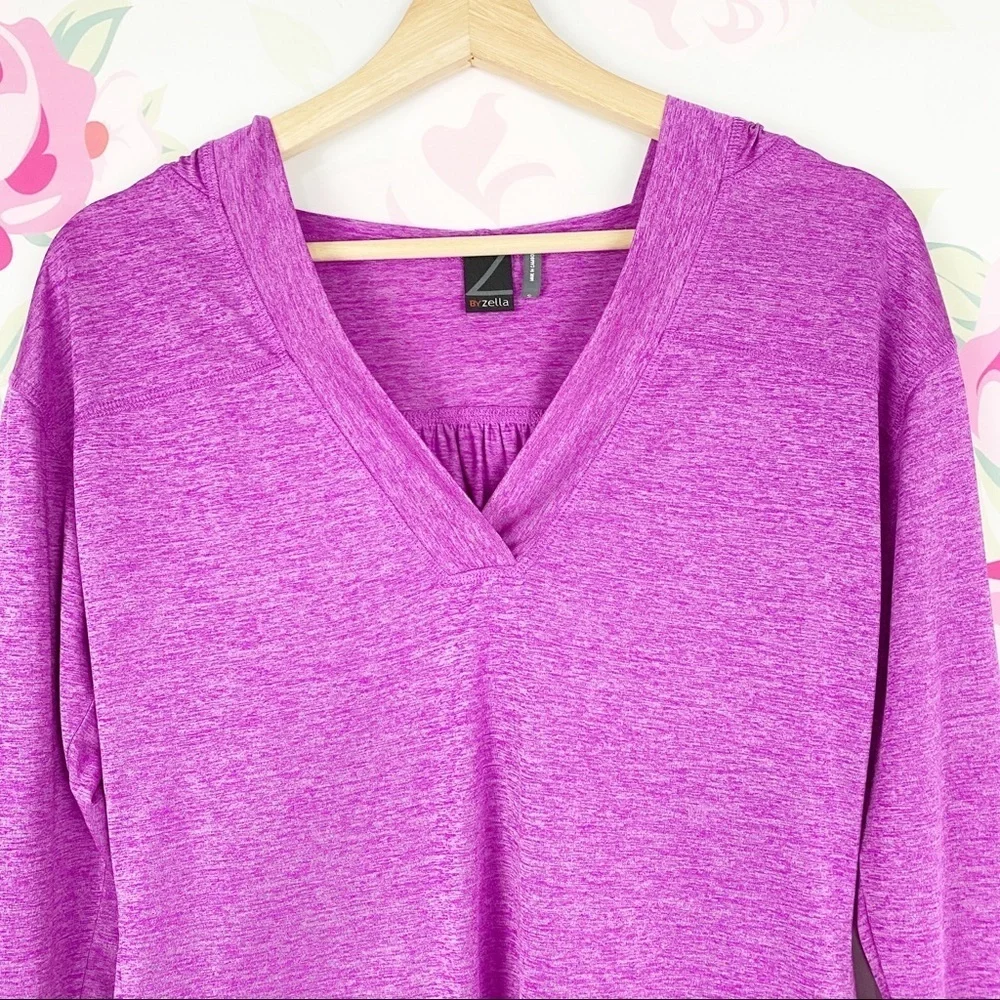 Zella Athletic Active Workout Long Sleeve Hoodie S - Picture 2 of 7